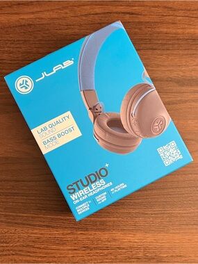JLab Studio + Wireless On-Ear Headphones ~ Sealed & Unopened